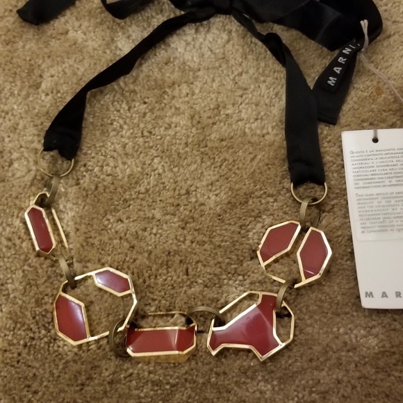 Marni Geometric Necklace, NWT - Picture 1 of 4